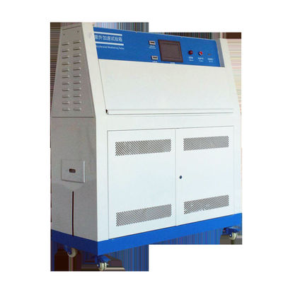 آلة اختبار الأشعة فوق البنفسجية القابلة للبرمجة بشاشة تعمل باللمس ، غرفة المعالجة بالأشعة فوق البنفسجية 290nm-400nm