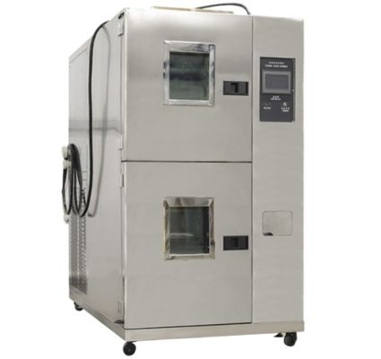 LIYI -40C-150C غرفة اختبار الصدمات الحرارية بمنطقتين بالتناوب