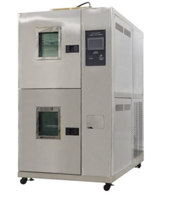 LIYI -40C-150C غرفة اختبار الصدمات الحرارية بمنطقتين بالتناوب