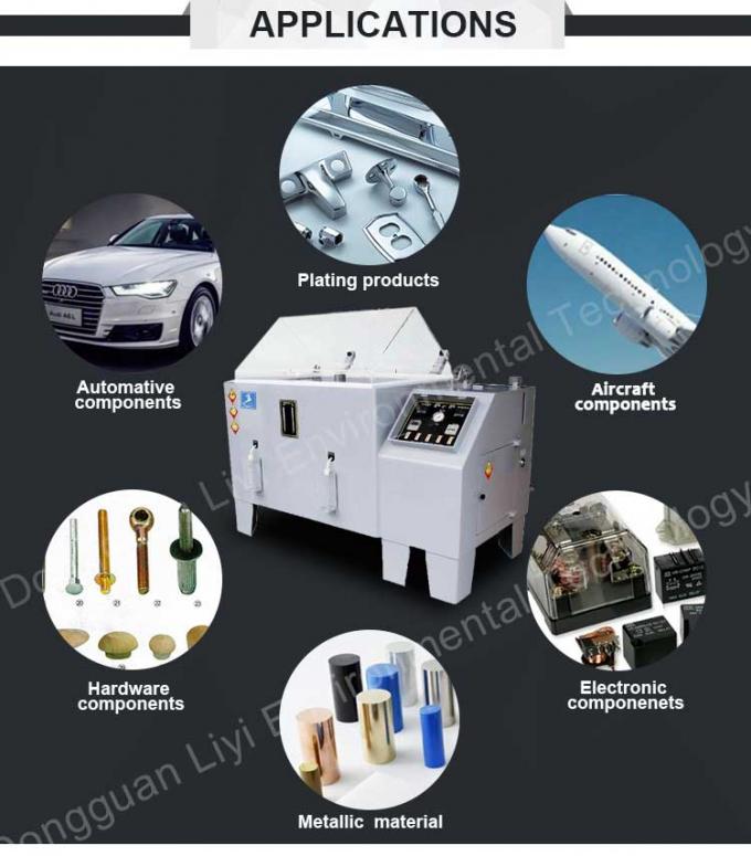 Liyi الطلاء الملح الضباب التآكل اختبار المعدات غرفة اختبار رش الملح آلة الاختبار 0