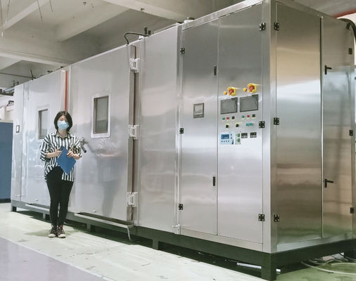 المياه المبردة المشي في غرفة الاختبار AB غرفة التحكم منفصلة 380V
